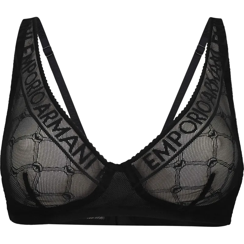 Emporio Armani Koronkowy biustonosz
