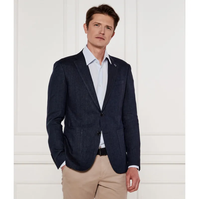 Joop! Lniana marynarka Hoverest Slim Fit