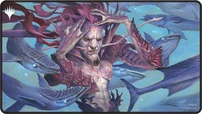 Ultra Pro Ultra Pro: Magic the Gathering - Dominaria Remastered - Playmat - Version 5 Black Stitch