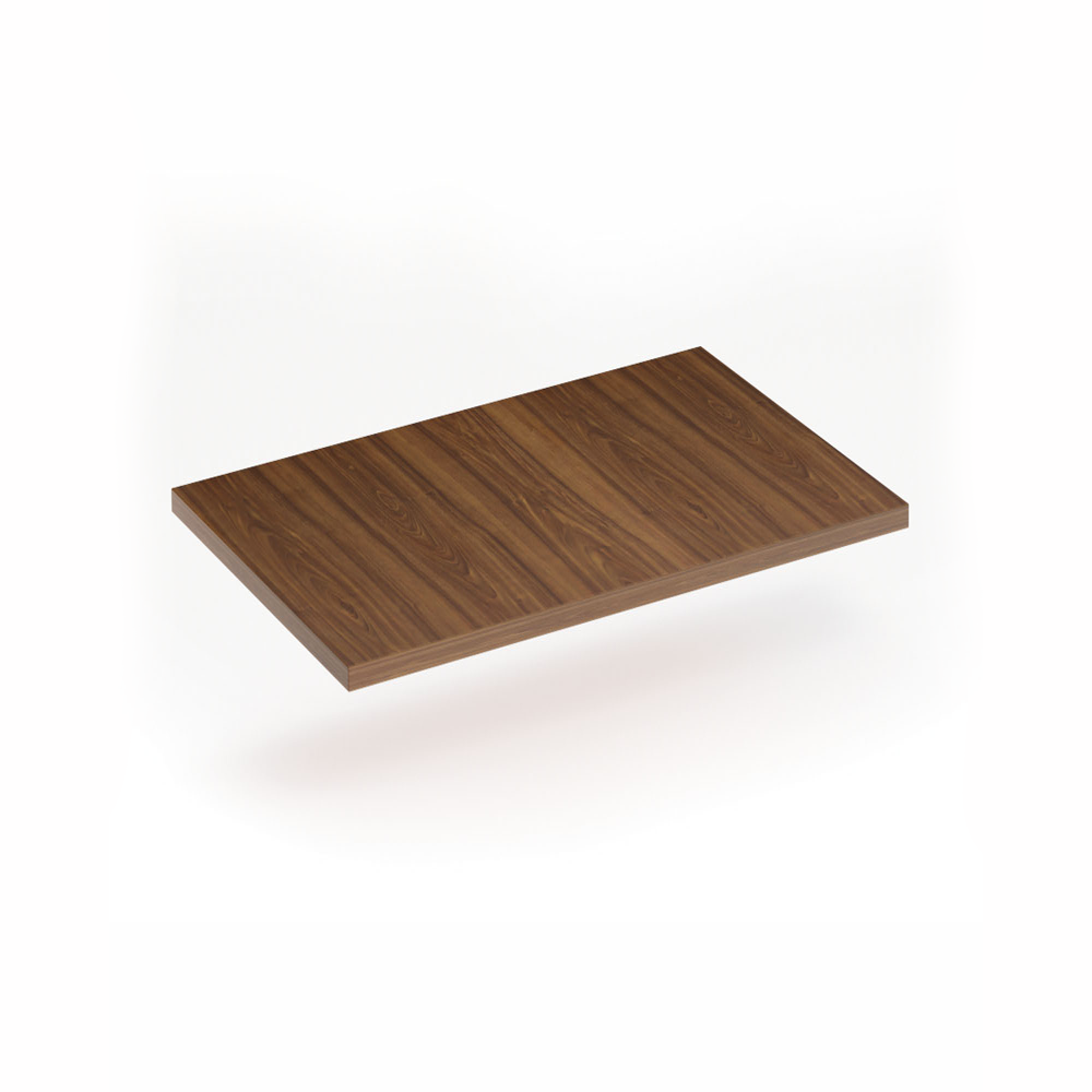 Blat stołu TRIVIA 800 x 800 x 25 mm, orzech