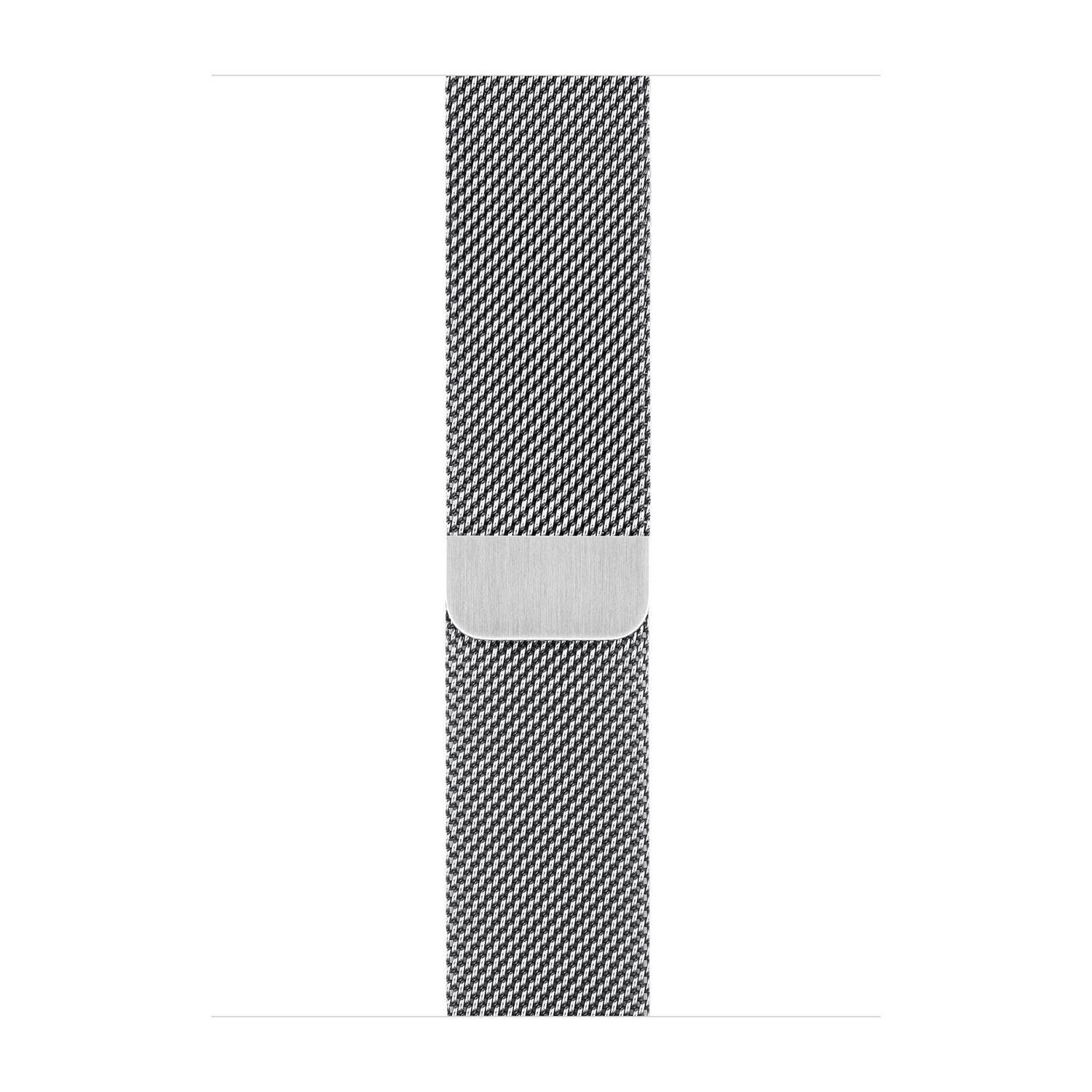 Apple Bransoleta mediolańska w kolorze srebrnym do koperty 38mm / 40mm / 41mm / 42mm - rozmiar uniwersalny