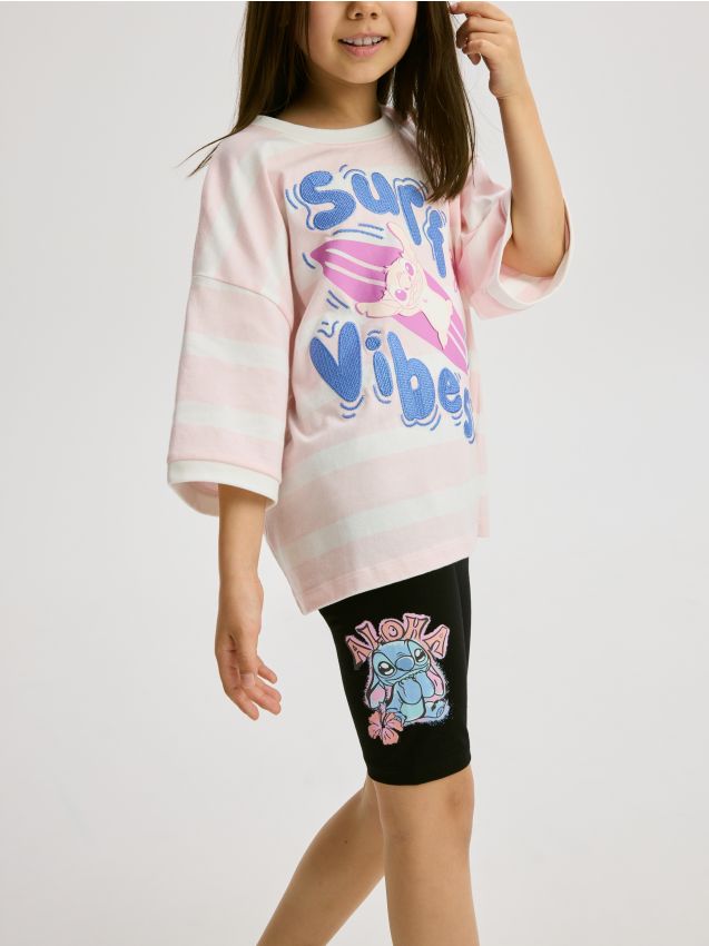 Reserved - Kolarki Lilo i Stitch - czarny