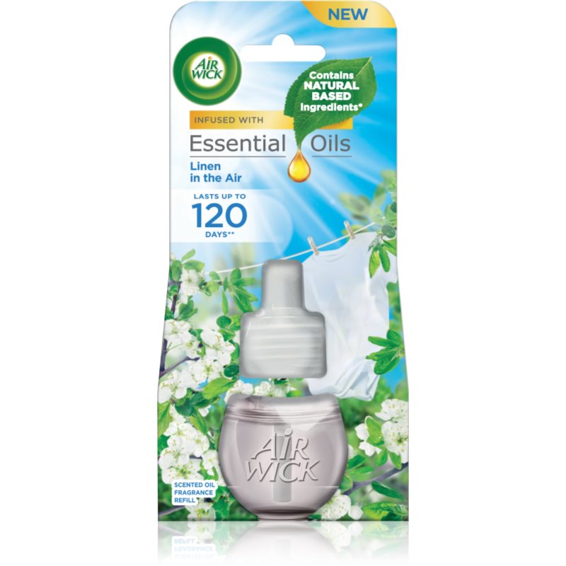 Air Wick Linen in the Air napełnienie do elektrycznego dyfuzora 19 ml