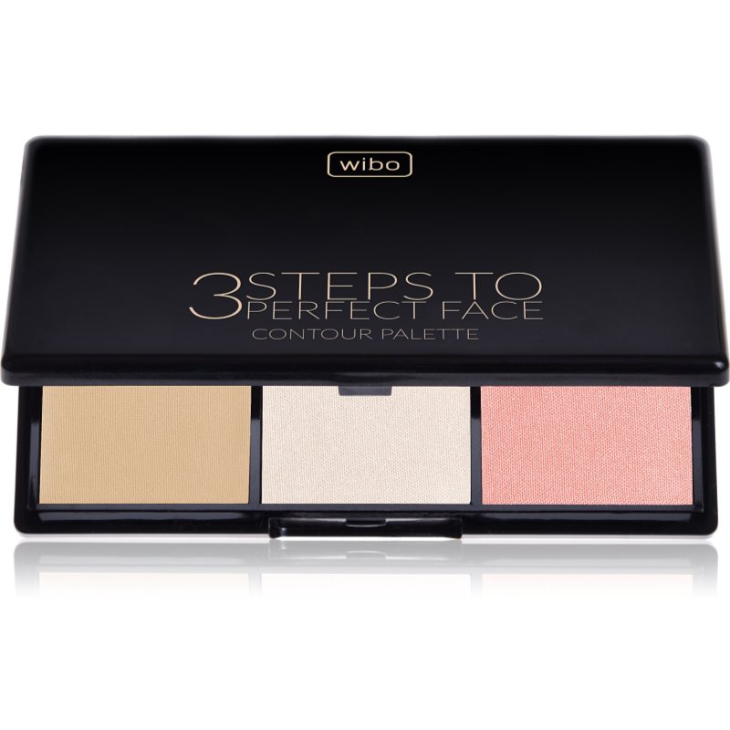 WIBO 3 Steps to Perfect Face Paleta do Konturowania Light 1356