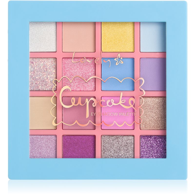 Lovely Cupcake Eyeshadow Palette paleta 16 cieni do powiek