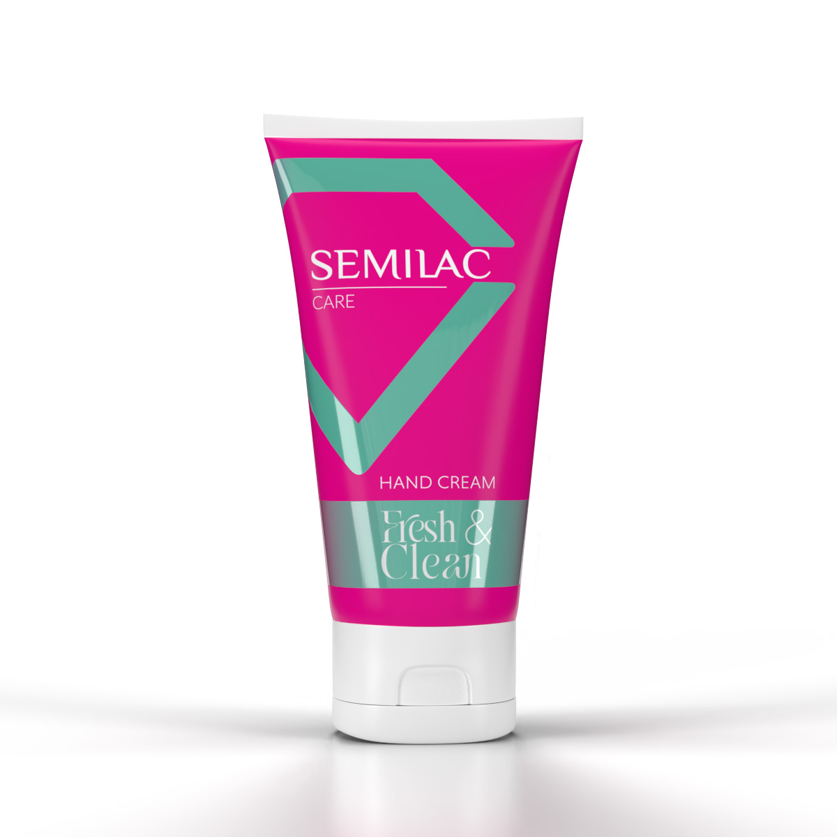 Semilac Care Fresh&Clean Hand Cream, naturalny krem do rąk o zapachu jabłka, 75ml