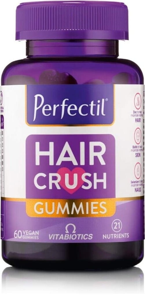 VITABIOTICS PERFECTIL HAIR CRUSH GUMMIES FORMUŁA NA WŁOSY 60 ŻELEK