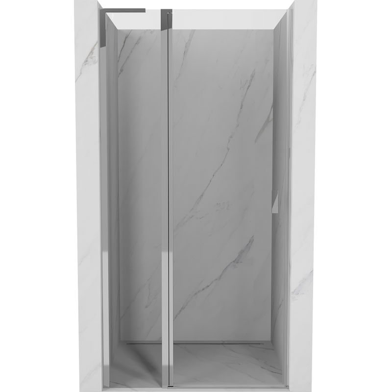 Mexen Mist L drzwi prysznicowe uchylne 120 cm, transparent, chrom - 8A4L-120-000-01-00
