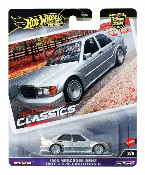 Hot Wheels premium Mercedes-Benz 190E - Produkty Licencyjne-różne