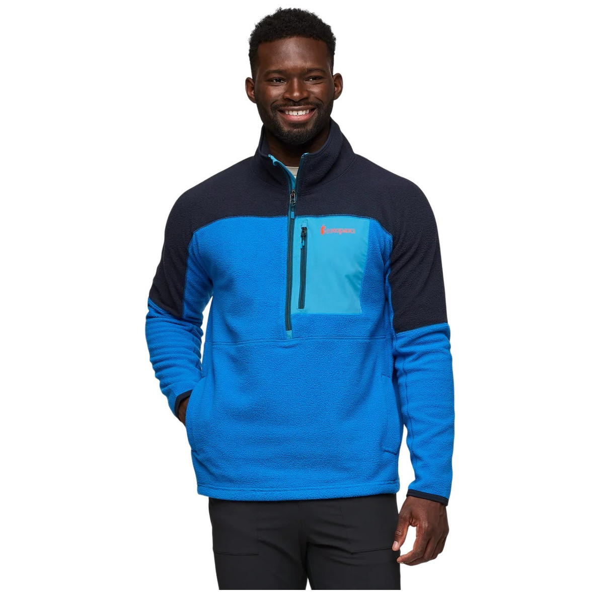Męska bluza Cotopaxi Abrazo Fleece Half-Zip Jacket Rozmiar: XL / Kolor: niebieski/ciemnoszary
