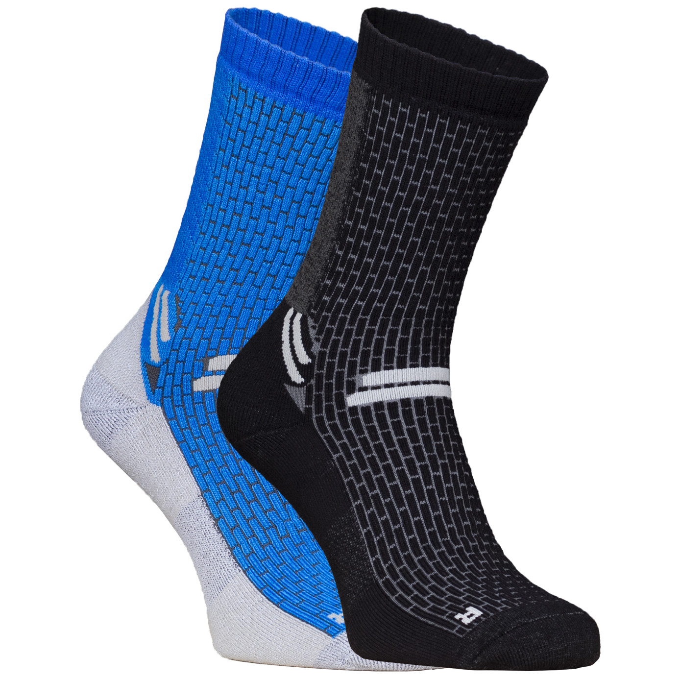 Skarpetki High Point Trek 4.0 Socks (Double pack) Rozmiar skarpet: 47-50 / Kolor: niebieski/czarny