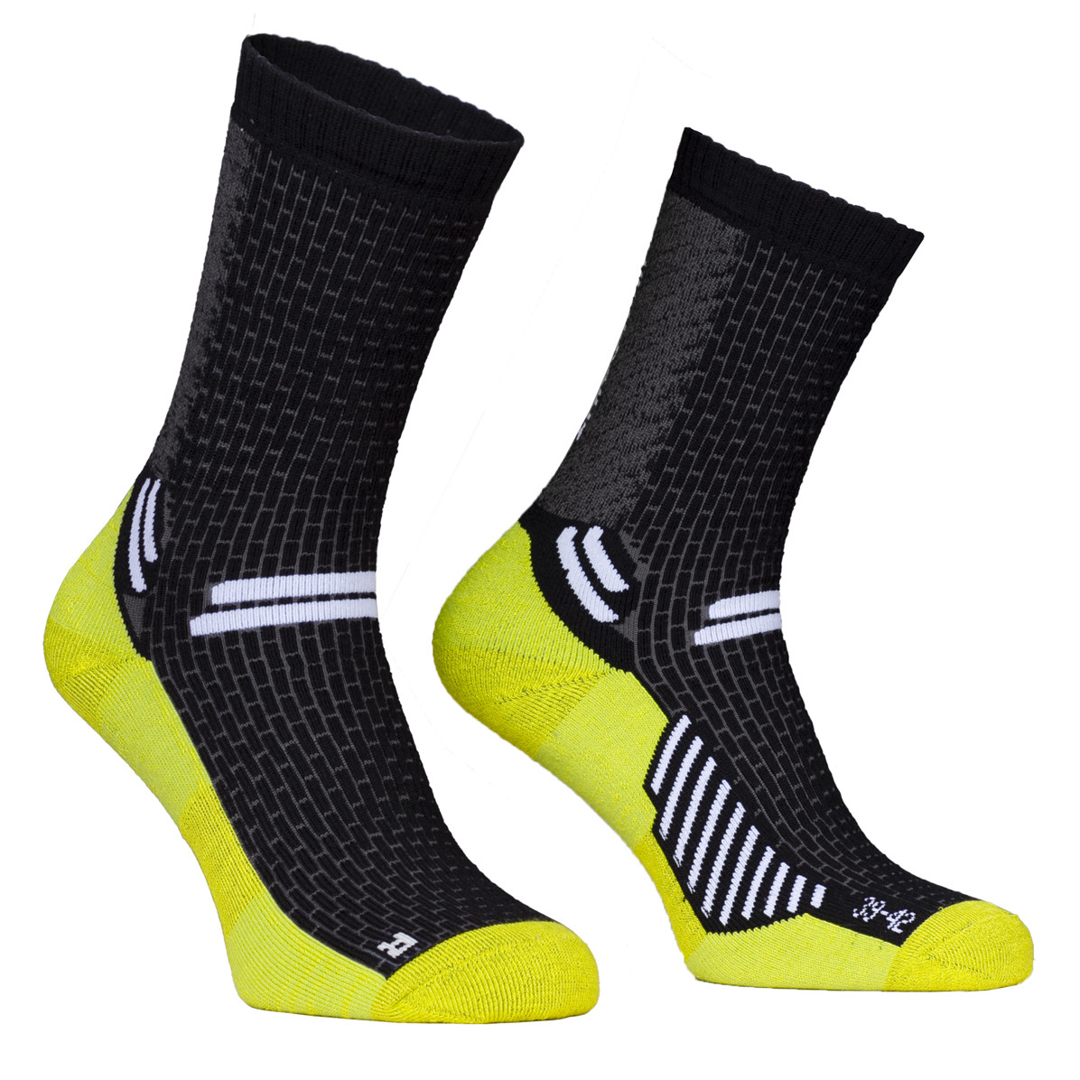 Skarpetki High Point Trek 4.0 Socks Rozmiar skarpet: 35-38 / Kolor: czarny/żółty