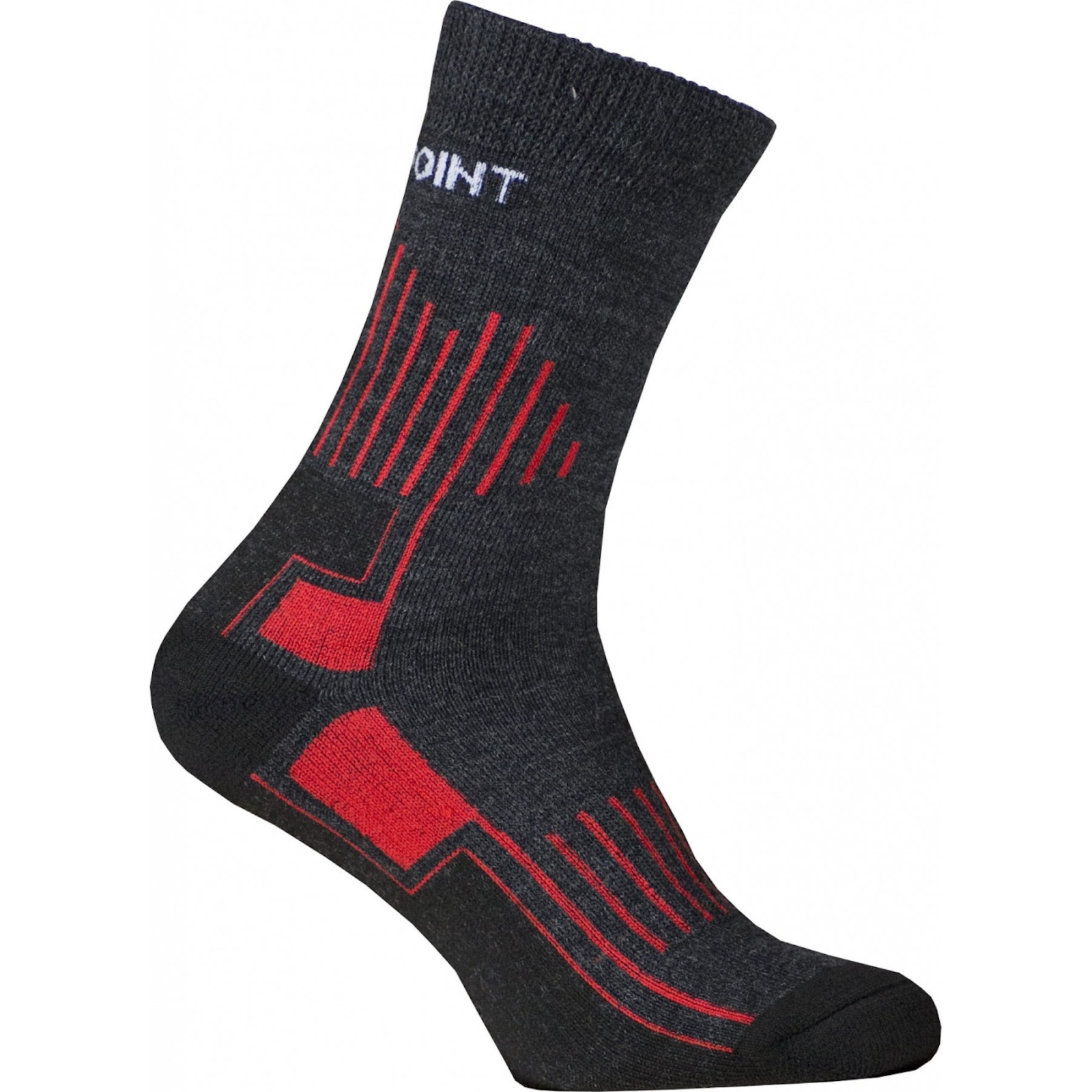 Skarpetki High Point Lord 2.0 Merino Rozmiar skarpet: 39-42 / Kolor: czarny/czerwony
