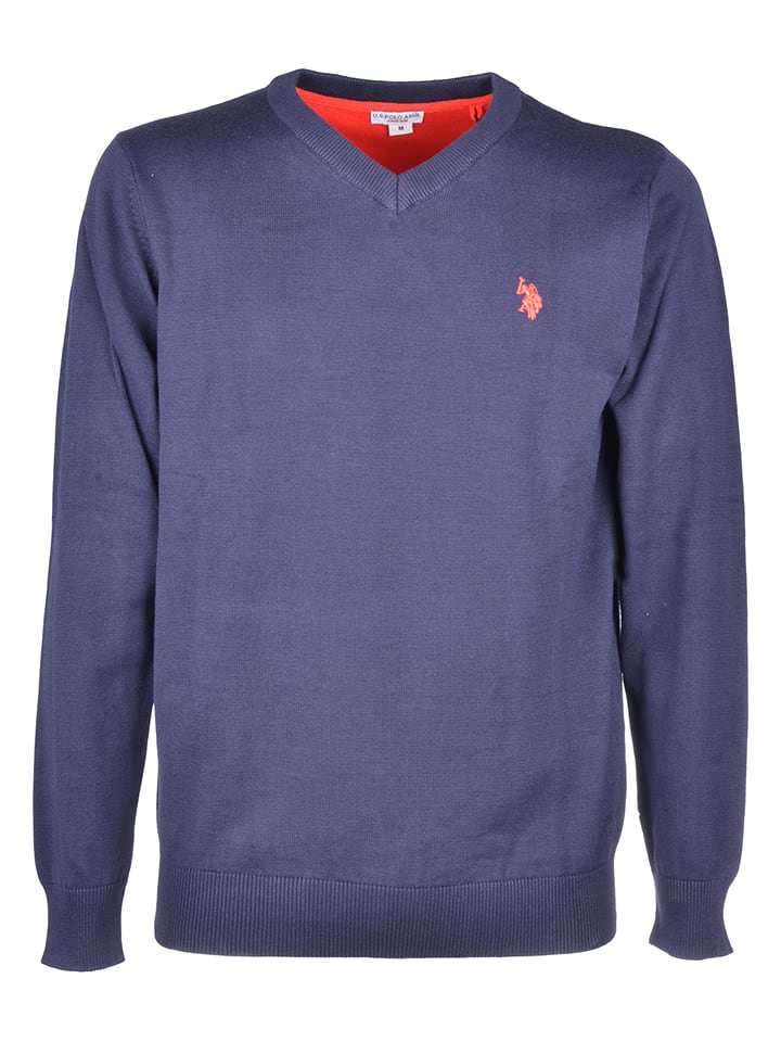 U.S. Polo Assn. Sweter w kolorze granatowym