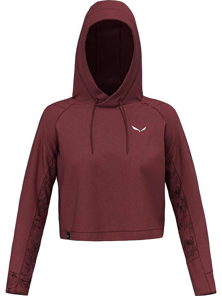 Salewa Bluza funkcyjna w kolorze czerwonym