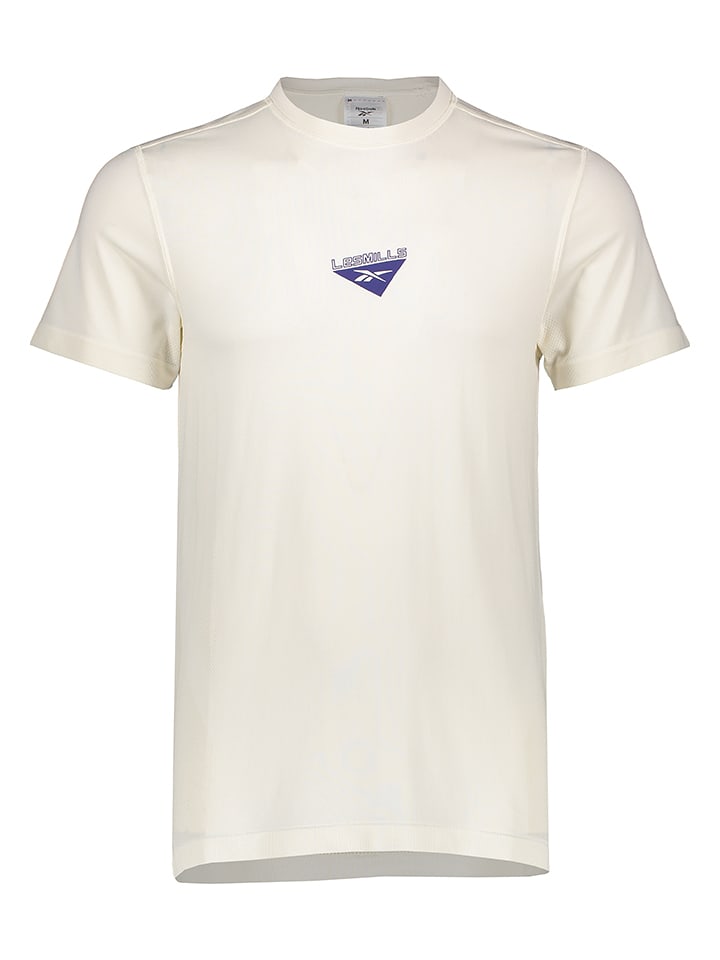 Reebok Koszulka sportowa w kolorze kremowym