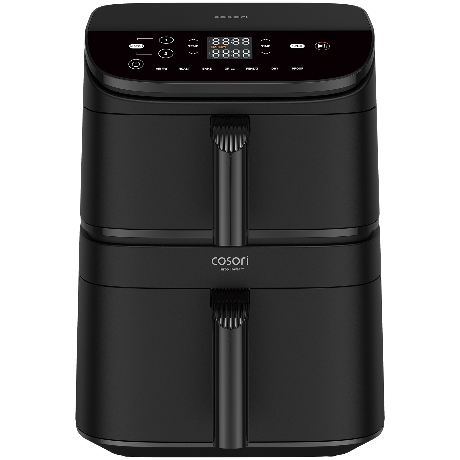 Cosori Turbo Tower Air Fryer KAAPAFCSNEU0244Y Czarny