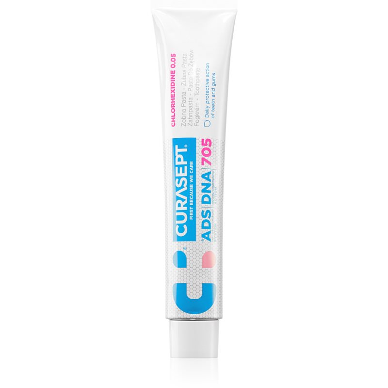 CURASEPT ADS DNA 705 - Pasta do zębów z chlorheksydyną 0,05% i fluorem 75 ml