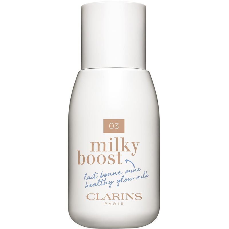 Clarins milky cashew Upiększające mleczko do makijażu Milky Boost Podkład 50ml