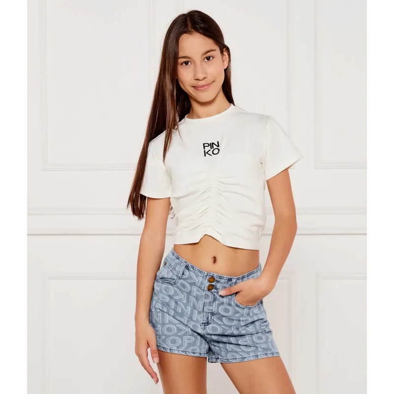 Pinko UP T-shirt | Cropped Fit