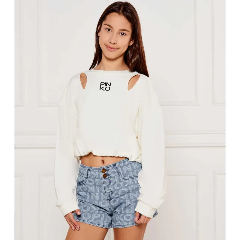 Pinko UP Bluza Cropped Fit