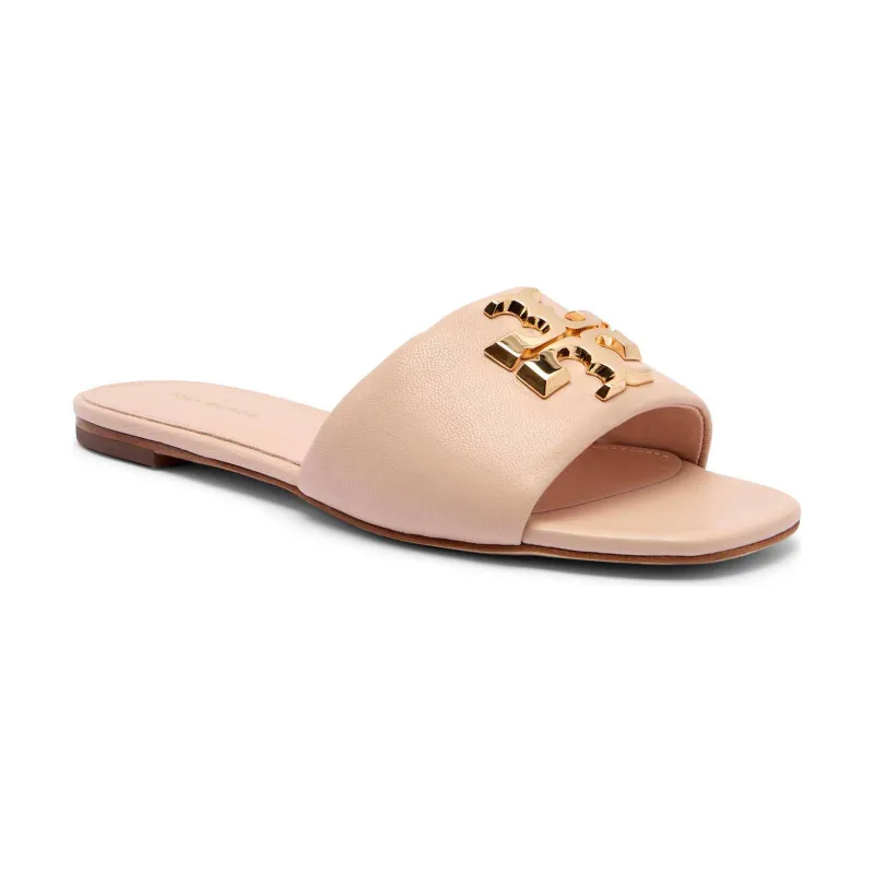 TORY BURCH Skórzane klapki ELEANOR