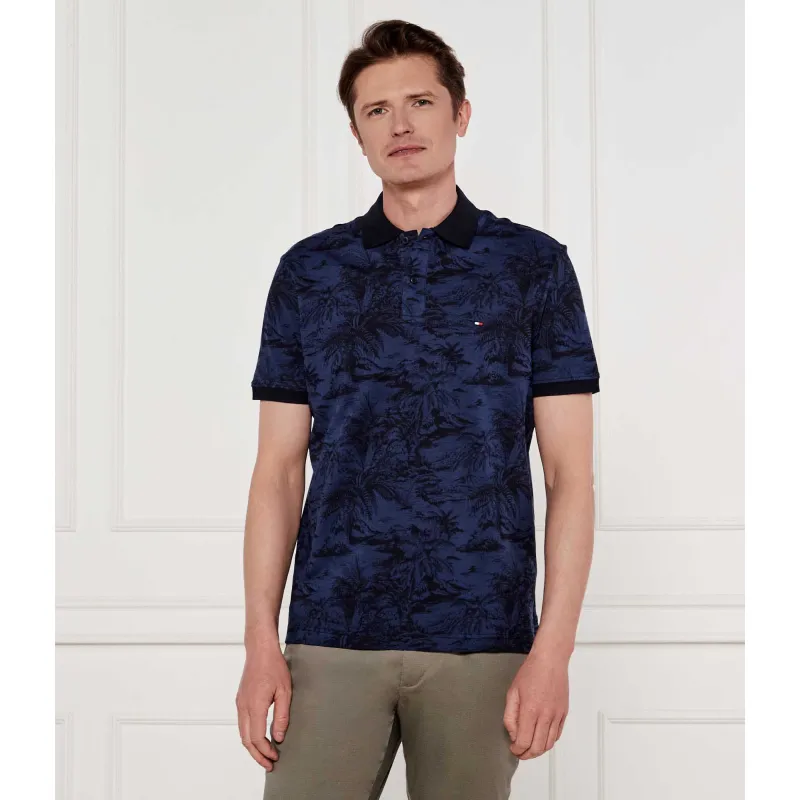 Tommy Hilfiger Polo | Regular Fit | z dodatkiem lnu