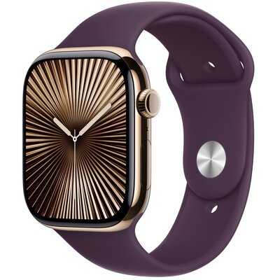 Pasek do Apple Watch (44/45/46/49mm) S/M Dojrzała Śliwka