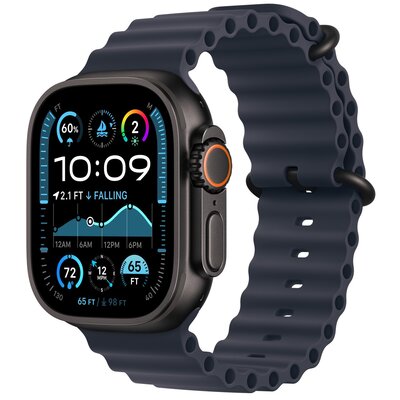 Przedłużenie paska do Apple Watch (44/45/46/49mm) Granatowy (Tytan czarny)