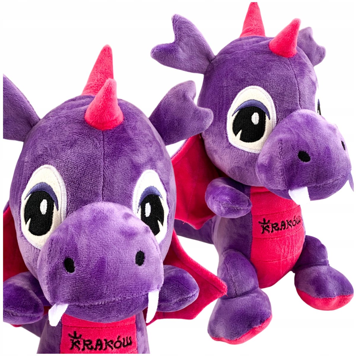 Pluszowy smok wawelski 32 cm pluszak przytulanka prezent pamiątka z Krakowa