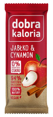 Dobra Kaloria, baton jabłko & cynamon, 20 x 35g