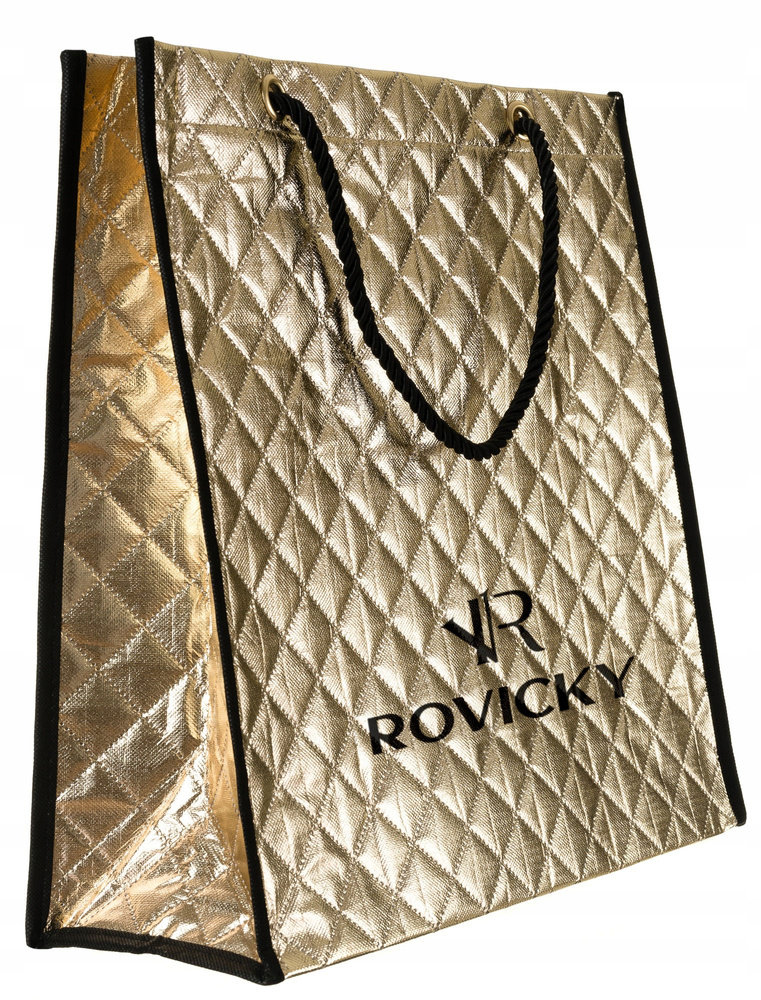 Pojemna, Pikowana Torba Na Zakupy — Rovicky
