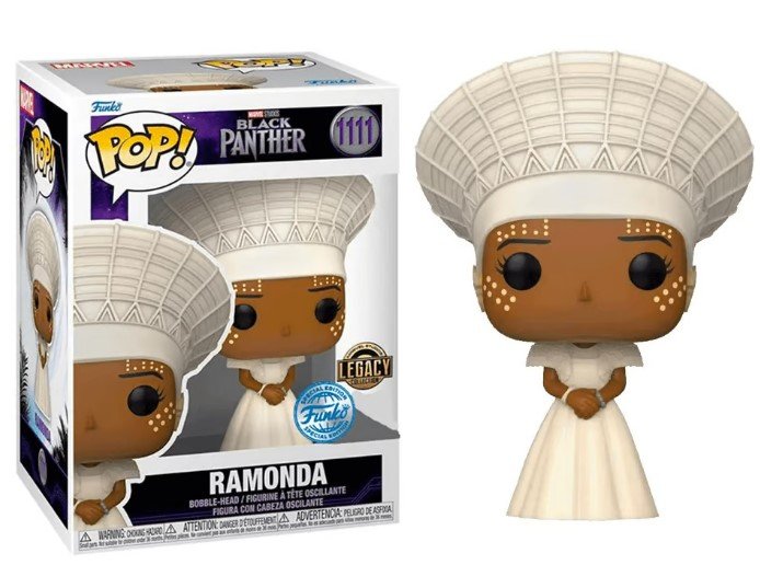 Funko POP! Marvel, figurka kolekcjonerska, Black Panther Legacy Ramonda, 1111