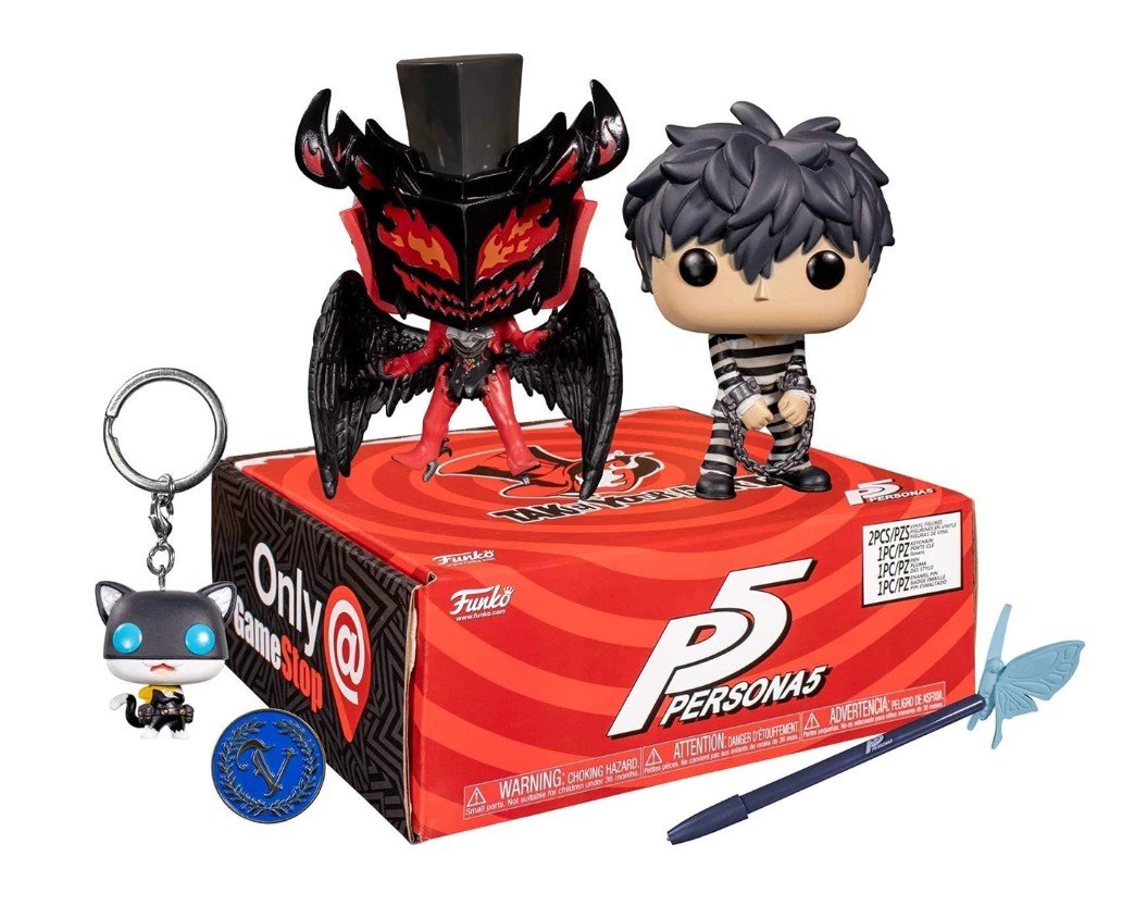 funko pop! persona 5: limited edition pop protagonist arsene figurki