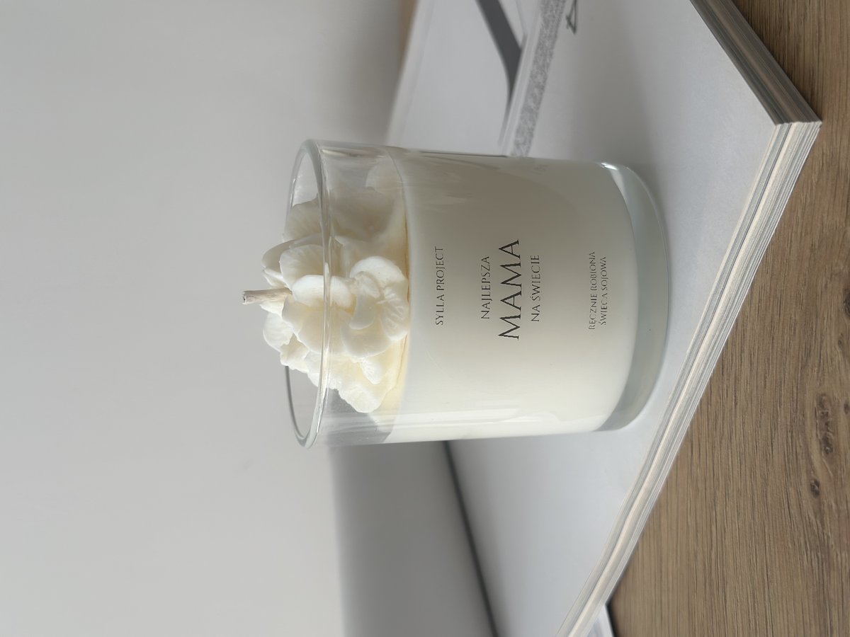 Najlepsza Mama na Świecie – Świeca Sojowa 230 ml - Zapach Cytryna