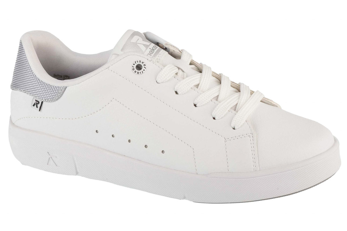 Rieker Shoes 41902-80, Damskie, półbuty, Biały