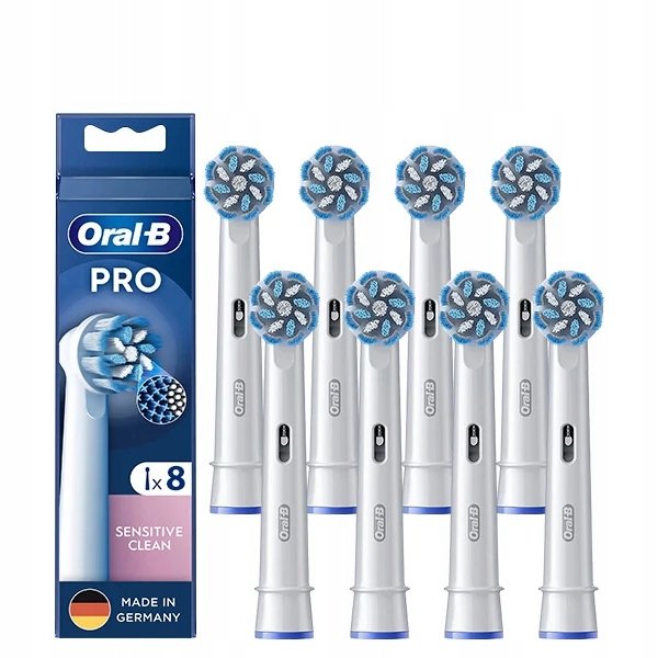 8x Końcówka do szczoteczki ORAL-B EB60X Sensitive Ultrathin Junior