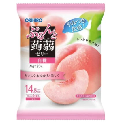 Purunto Konjac Jelly Peach 120g