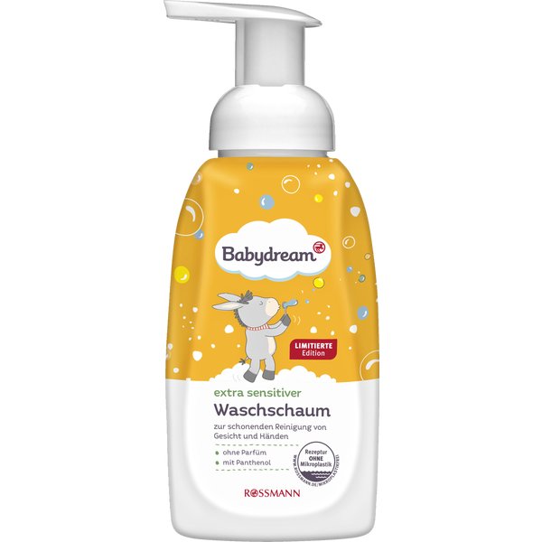 Babydream Lekka Pianka Myjąca Naturalna Warstwa Ochronna