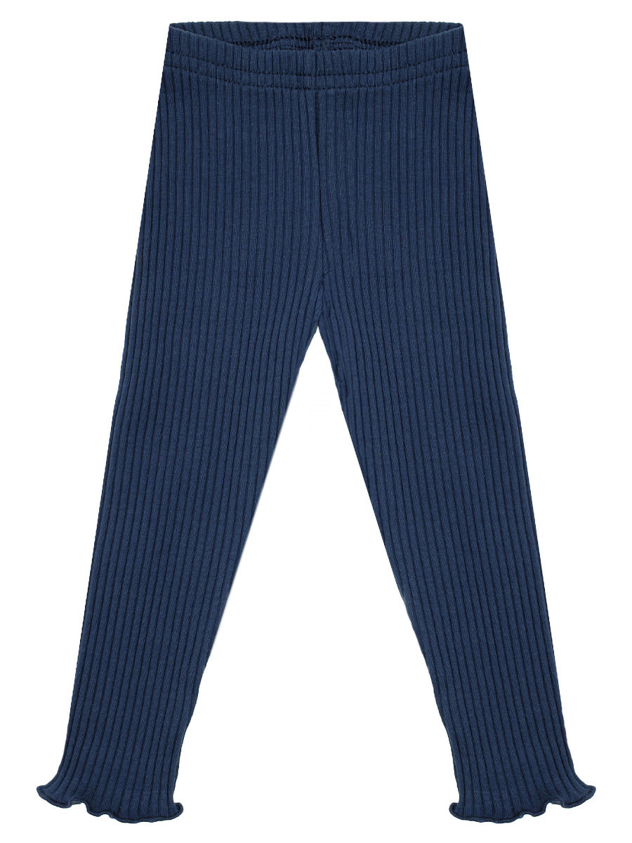 Dziewczęce legginsy prążkowane granatowe Nicol,r.134
