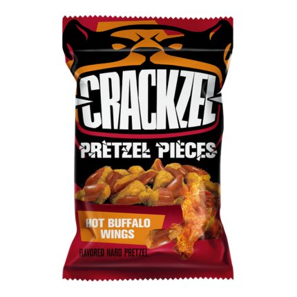 Crackzel Hot Buffalo Wings Pretzels 85g