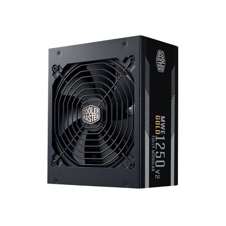 Cooler Master MWE Gold 1250 V2 ATX 3.1 moduł zasilaczy 1250 W 24-pin ATX Czarny MPE-C501-AFCAG-3EEU