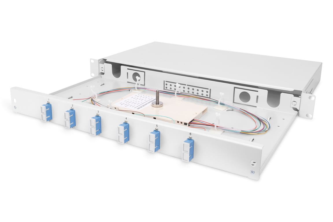 Digitus Panel światłowodowy, z wyposażeniem, SC, OS2 DN-96320/9