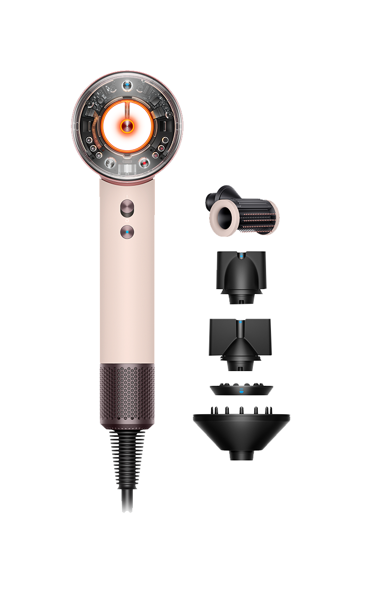 Dyson Supersonic Nural Straight+Wavy Pastelowy róż/Różowe złoto