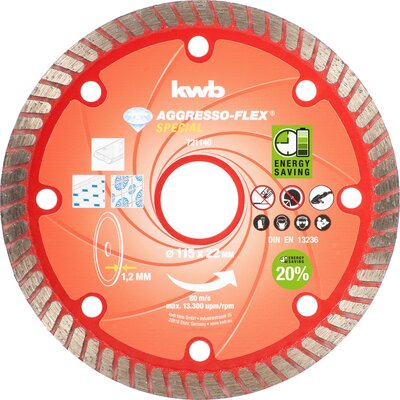 Tarcza do cięcia KWB 49721140 115 mm