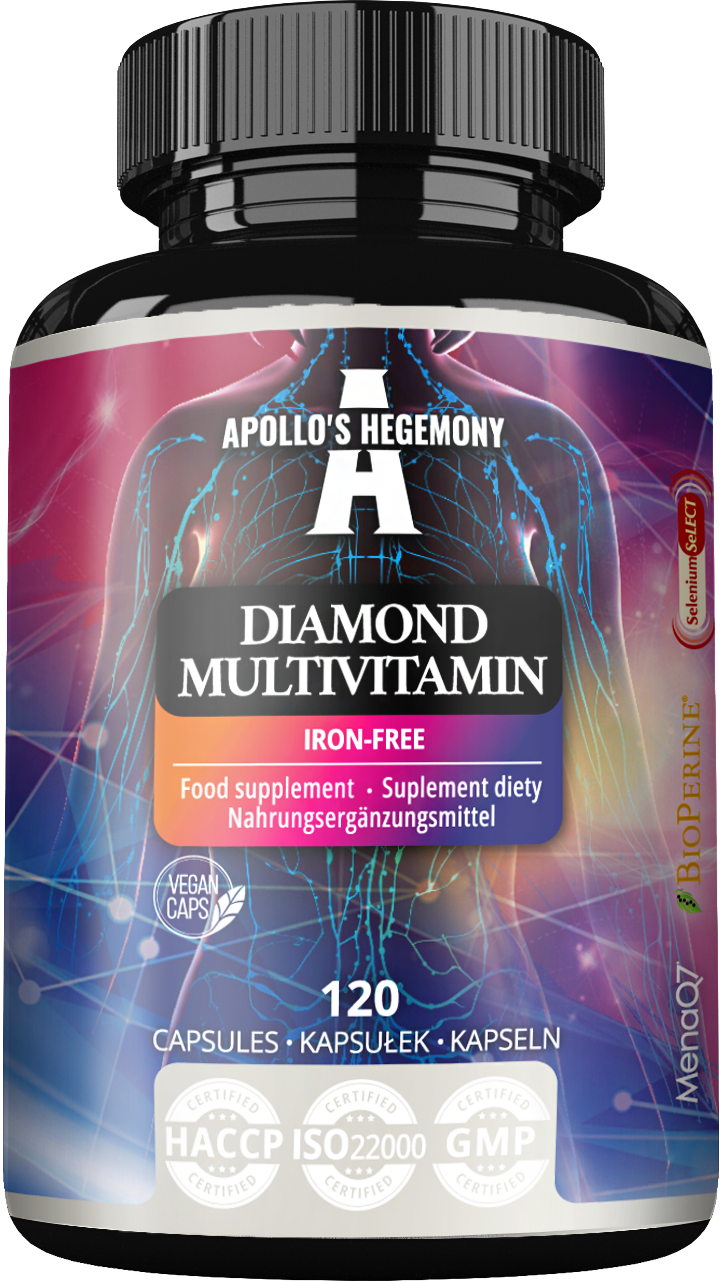APOLLO'S HEGEMONY DIAMOND MULTIVITAMIN WITAMINY I MINERAŁY 120 KAPSUŁEK