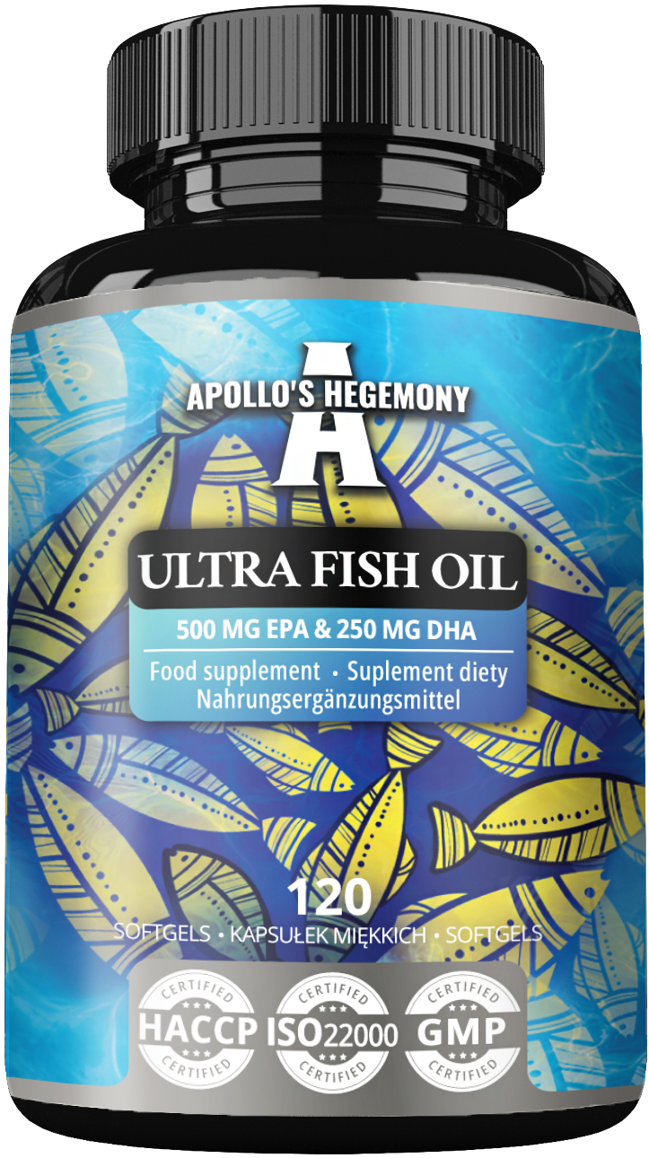 APOLLO'S HEGEMONY ULTRA FISH OIL OMEGA 3 120 KAPSUŁEK ŻELOWYCH