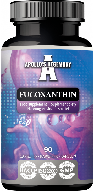APOLLO'S HEGEMONY FUCOXANTHIN FUKOKSANTYNA Z ALG MORSKICH 90 KAPSUŁEK
