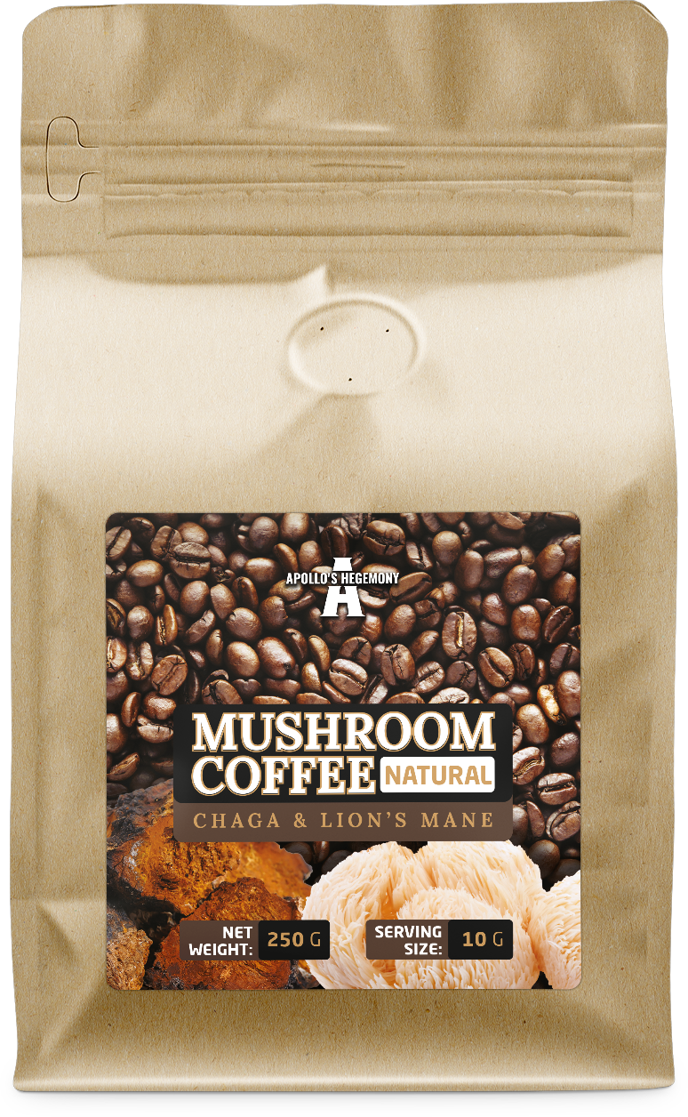 APOLLO'S HEGEMONY MUSHROOM COFFEE KAWA GRZYBOWA 250 GRAM