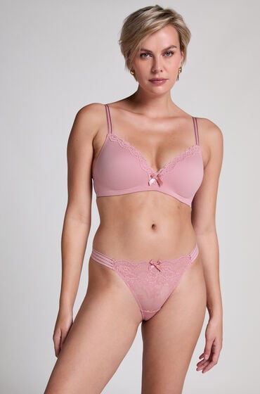 Hunkemöller Stringi Sully Różowy